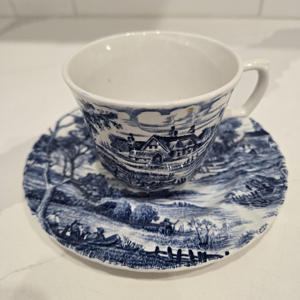Ridgway Meadowsweet Teacup and Saucer Set